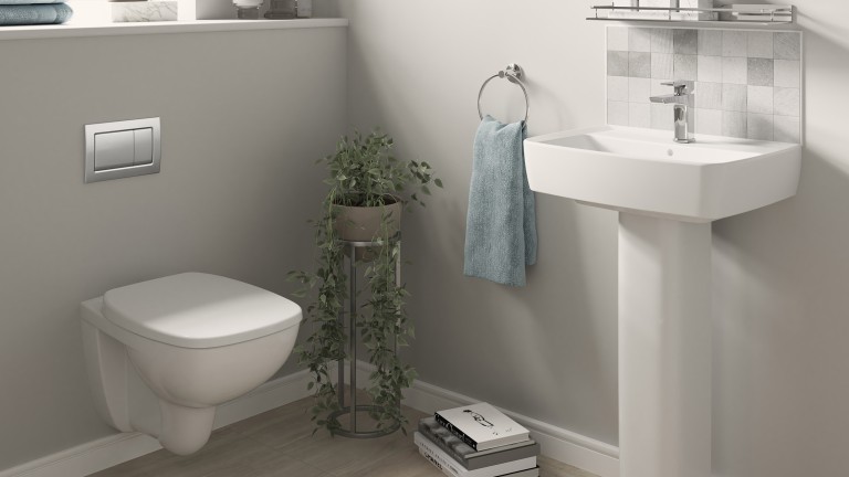 Twyford Alcona wall hung WC solution